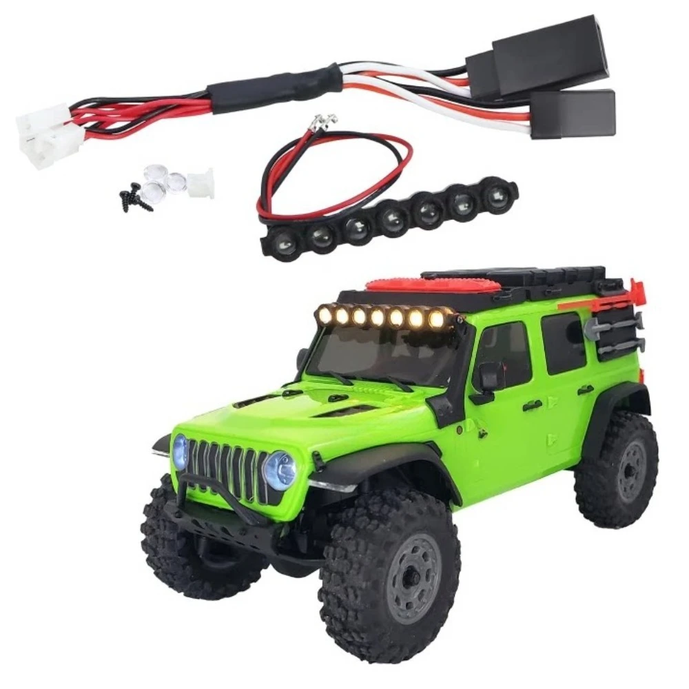 RC Crawler Scale Look Roof Round LED Light Bead Lamp For Axial SCX30 1/30 Scale customizable size Modification Accessories
