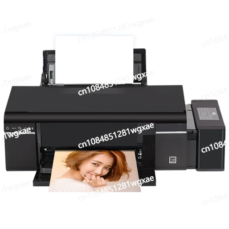 طابعة نافثة للحبر مستمرة بستة ألوان للبيع طابعة نفث الحبر بالأشعة فوق البنفسجية لبطاقة الهوية مقاس A4 مناسبة لإبسون L805