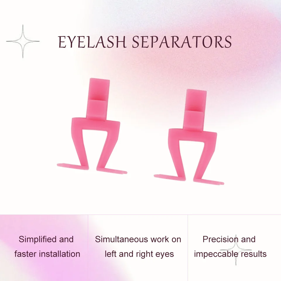 Rujade 新しい再利用可能なシリコンパッドまつげセパレーターカエル脚まつげエクステンショングラフティング初心者プロまつげメイクアップツール