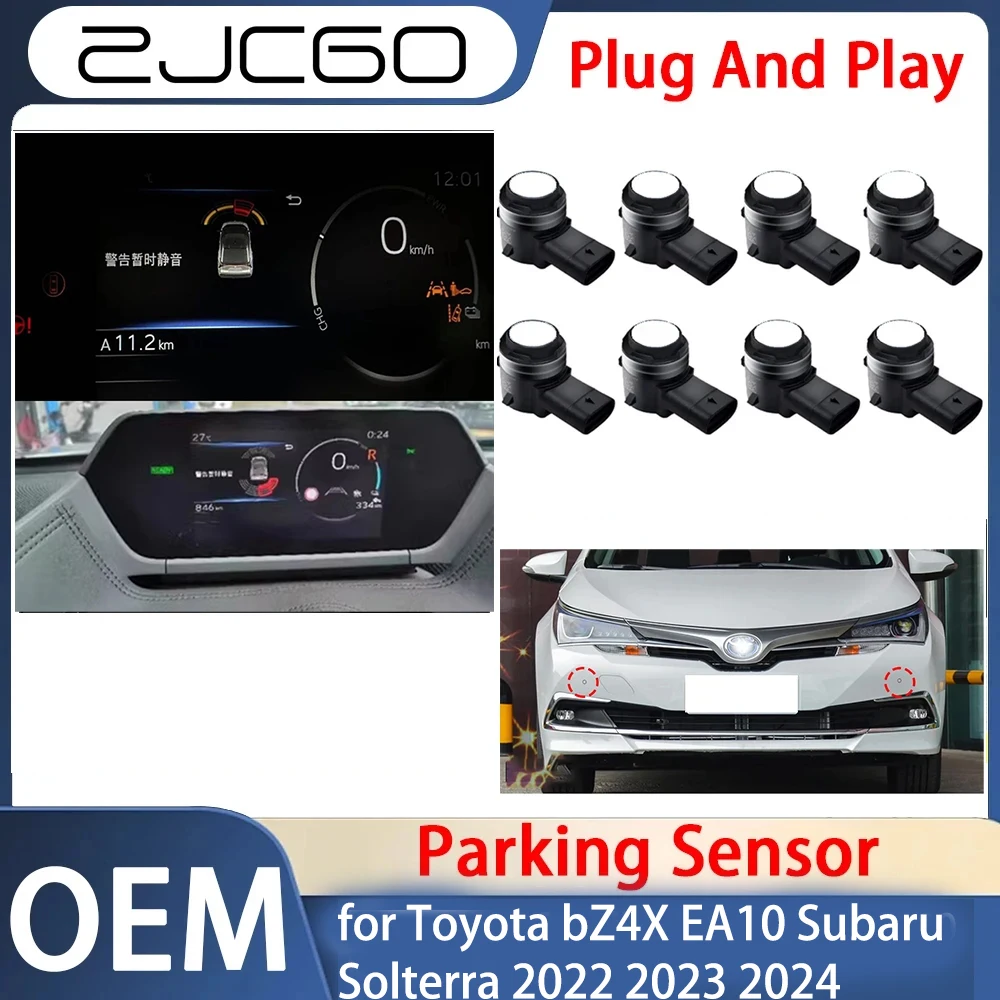 

Parking Sensor Sensors Buzzer Radar Sound Alert System for Toyota bZ4X EA10 Subaru Solterra 2022 2023 2024