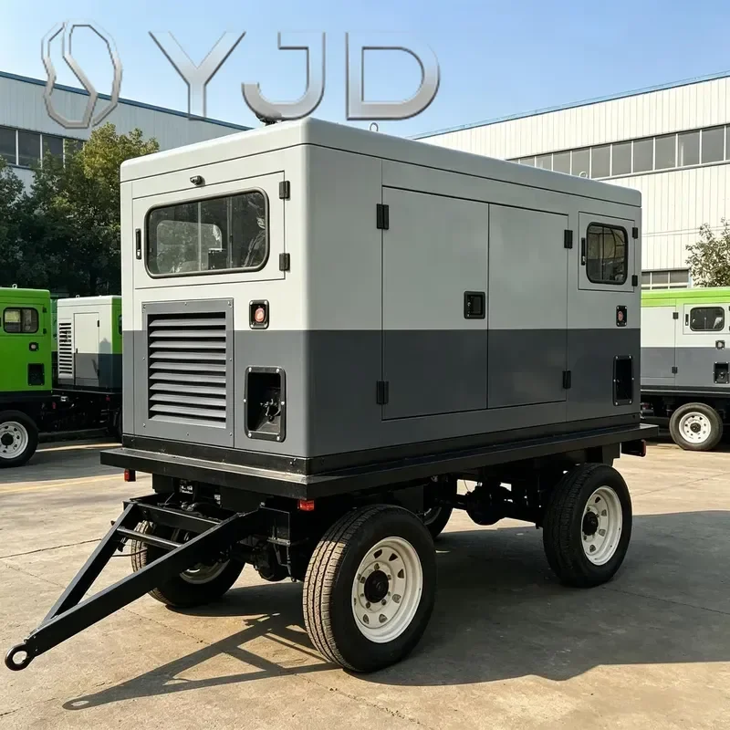 Super Silent Water Cooled Diesel Genset Protection Auto ATS Remote Start 37.5KW 50KW 75KVA Pure Copper Alternator Standby