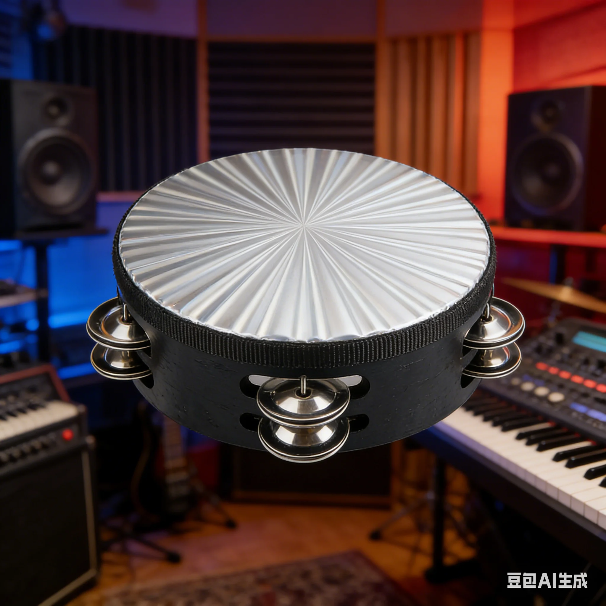 

1 шт. Двухрядный ручной барабан 6/8/10 дюймов, деревянный ручной колокольчик-тамбурин, аксессуар для создания музыкальной атмосферы, перкуссионный инструмент