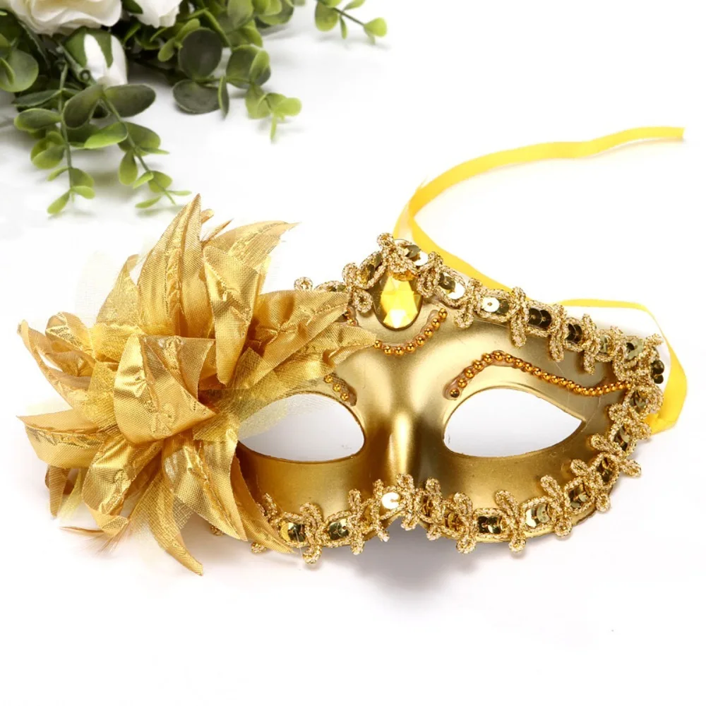 New Sexy Ladies Venice Mask Modish Belle Soft Masquerade Mask Christmas Halloween Elastic Beauty Mask