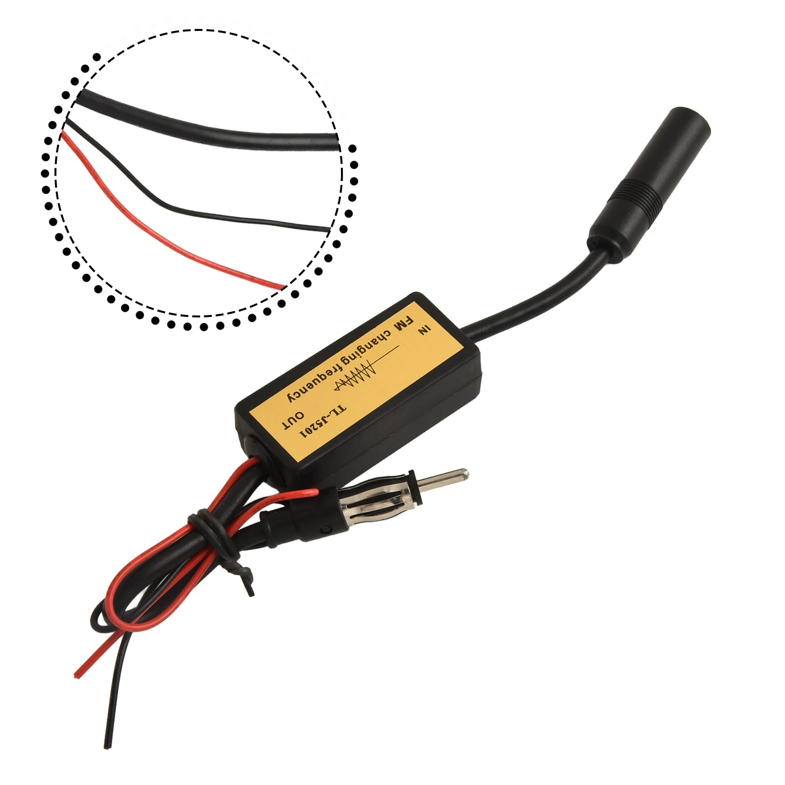 Eliminate Static and Improve Audio Quality on Your For Japanese Car Radio with Our FM Band Expander and Frequency Antenna