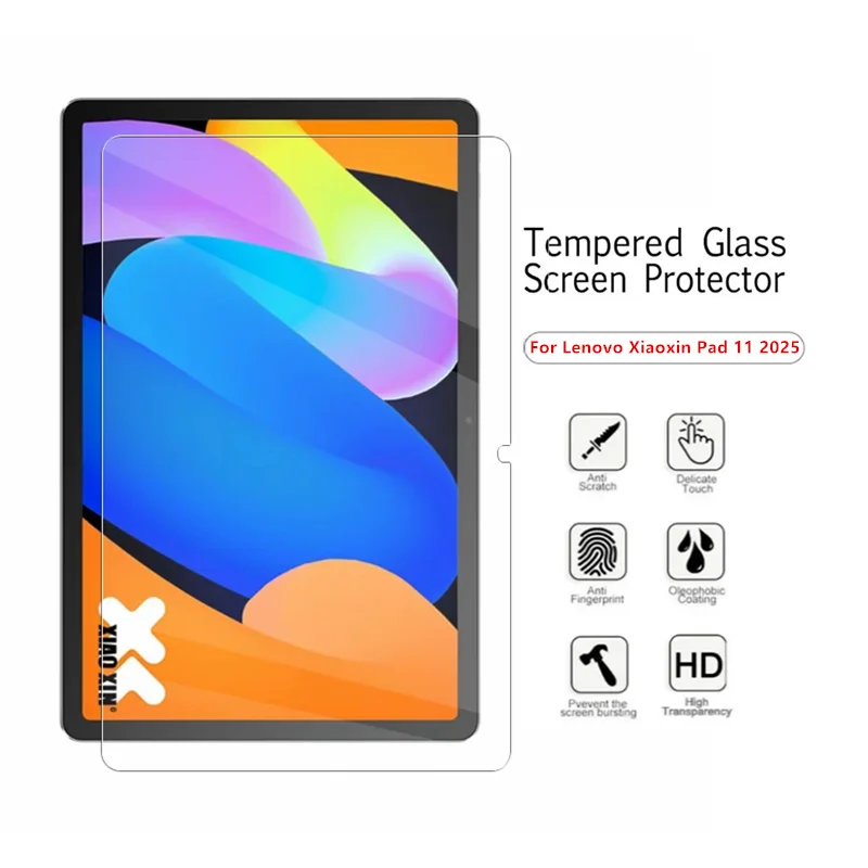 2PCS Tempered Glass Film For Lenovo Xiaoxin Pad 11 2025 11inch TB335FC HD Scratch Screen Protector for Xiaoxin Pad 11