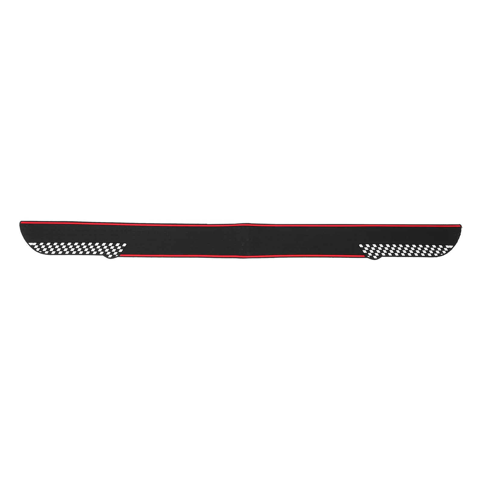 

Rear Bumper Protector Car Door Guard Black Simple PVC Material Self Adhesive Backing Easy Installation H 001 Car Accessories