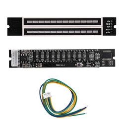 Adjustable Audio Music VU Level indicator meter Dual 12 bit LED Level Display For Amplifier Module With AGC Mode