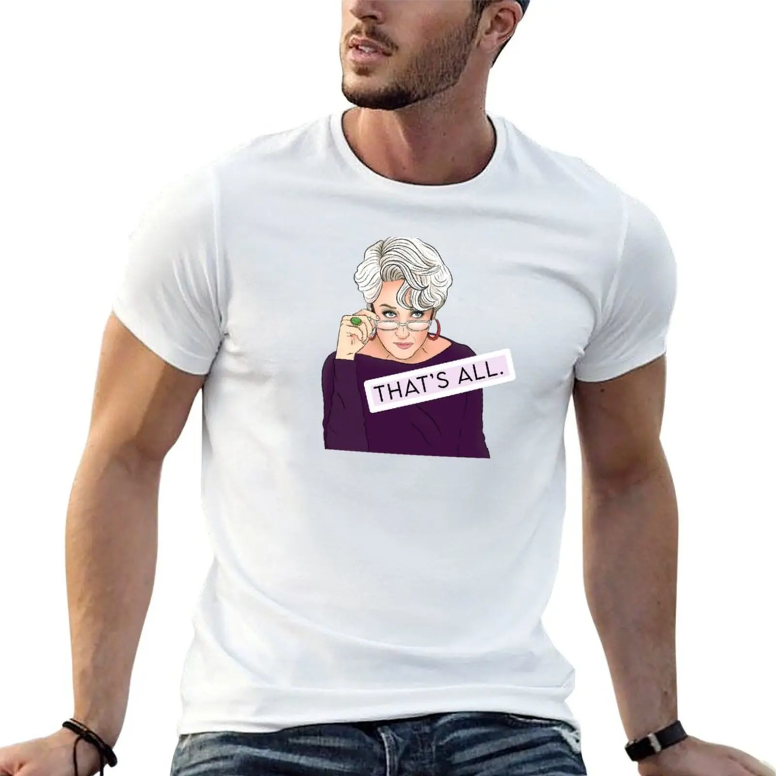 miranda priestly T-Shirt vintage graphic tee cute clothes Men's t-shirt