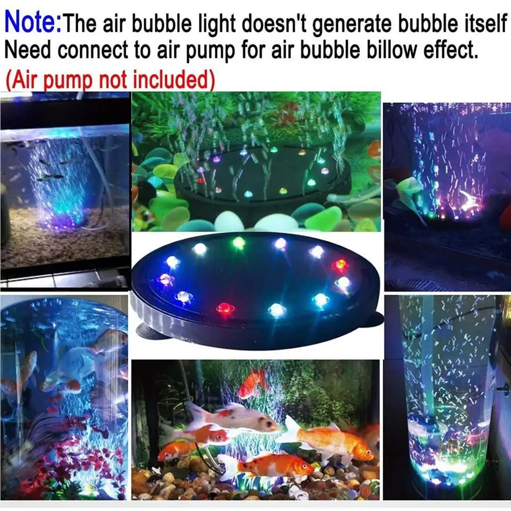 Fish Tank Light Adjustable High-brightness Indoor Aquarium Lamp Waterproof Landscape Plant Lamps Garden Balcony