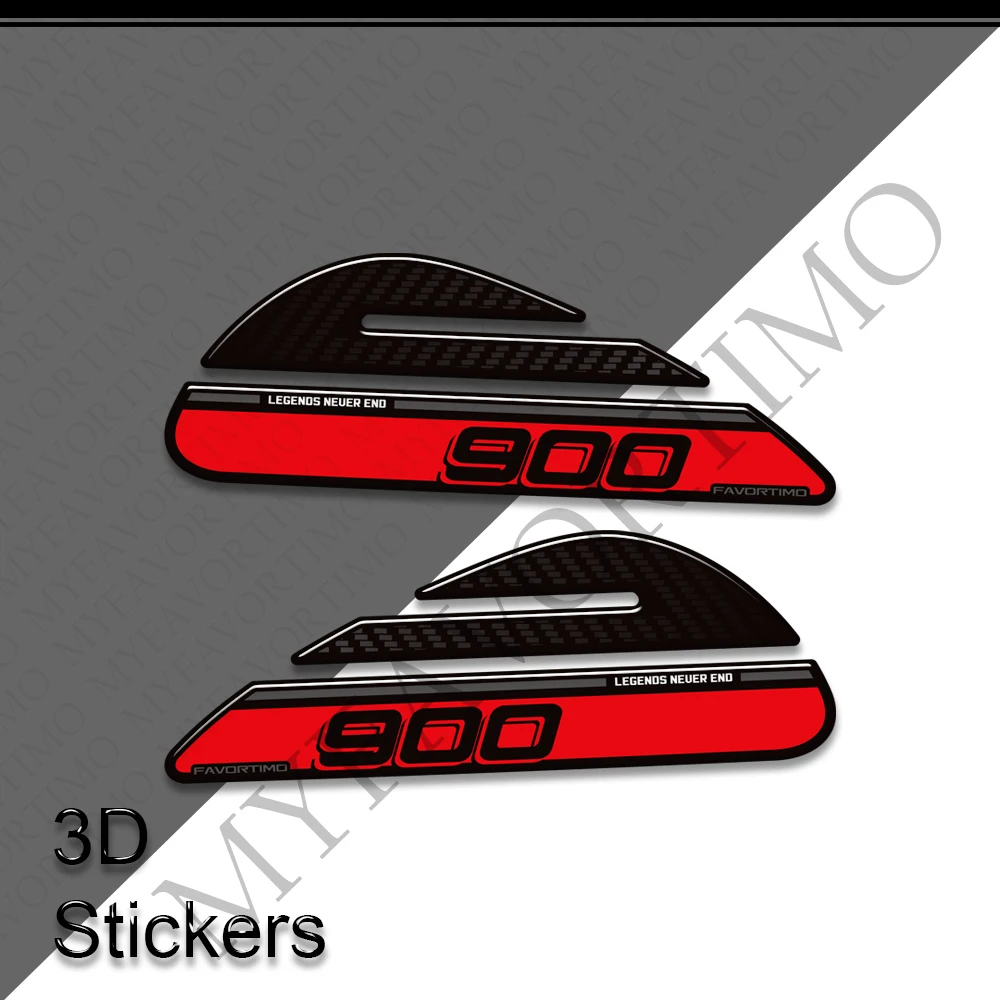 For Z900RS Z900 RS Z 900 Cafe SE ABS Tank Pad Cap Gas Fuel Oil Knee Protection Stickers Decals Accessories 2017 - 2026 5