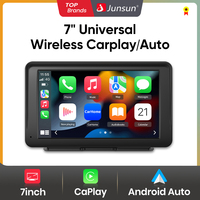 Junsun 7 Inch Touch Screen Car Portable Tablet Wireless CarPlay Android Radio Bluetooth Navigation Car Multimedia Player GPS