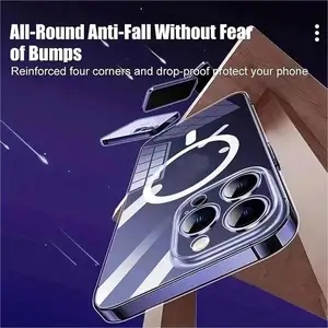 Kapak koruyucu kaymaz iPhone sararmayan Şarj manyetik kaymaz Ultra ince Malzeme PC için yeni, 15, 14, 13, 12, 11 max Pro'nun 8 en çok satılan-mobil-slayt-4 numara