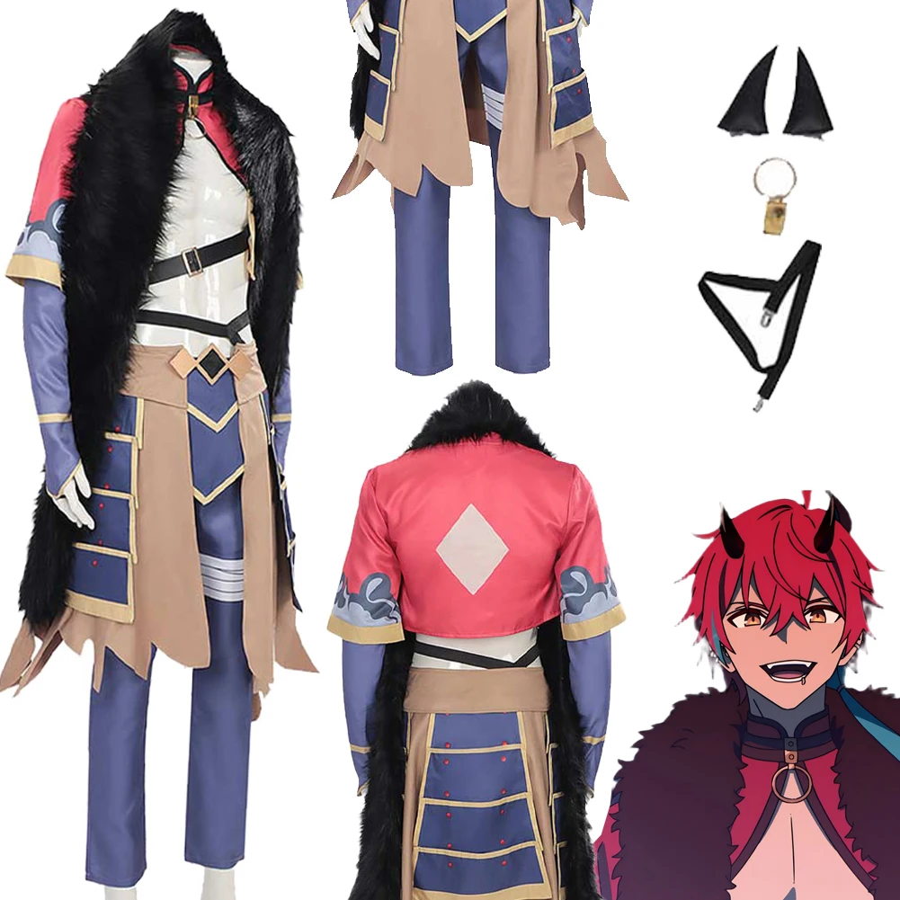 

Fantasia Anime Cosmic Chou Kaguya Hime Mikado Akira Cosplay Clothing Men Disfraz Costume Male Halloween Carnival Party Clothes