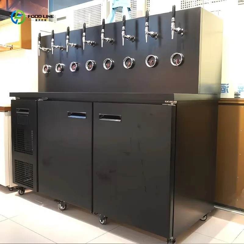 Customized Cooler Tower Beverage Dispenser Hot Sale Draft Beer And Beer Can Cooling Machine - view 5
