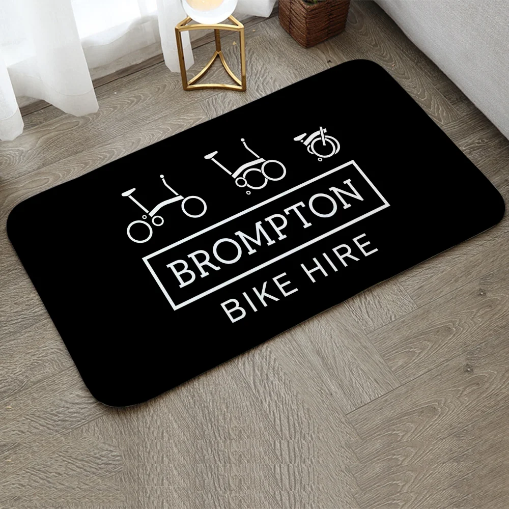 Bromptones Non Slip Carpet for Kitchen Rugs Room Mats Balcony Doormat Entrance Door Mat Super Absorbent Bathroom Rug Foot Bath