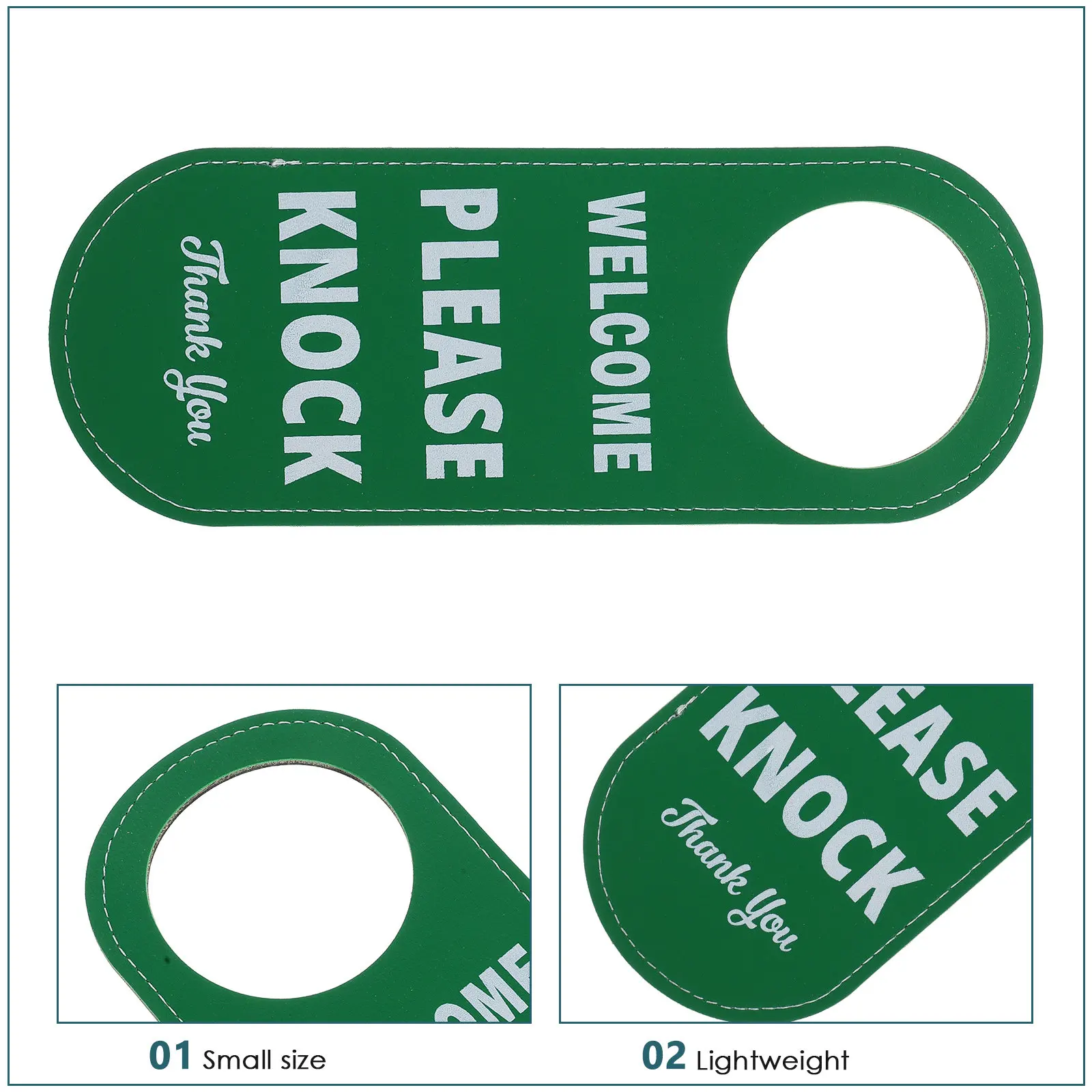 Do Not Disturb Door Sign Double Sided Elegant Privacy Hanger for Office Meeting Room Bedroom Hotel Home Door Knob