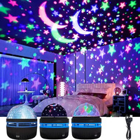 LED Galaxy Projector Light Colorful Galaxy Sky Projector Bedroom Night Light Kids Room Decoration Christmas Party Decoration