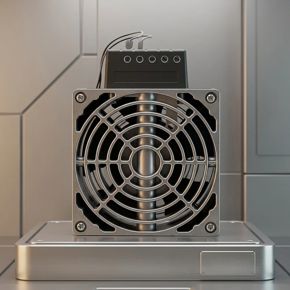 HVL031 Heater Fan Combination for Cabinet Heating Featuring Temperature Stability Quiet Operation and IP20 Protection