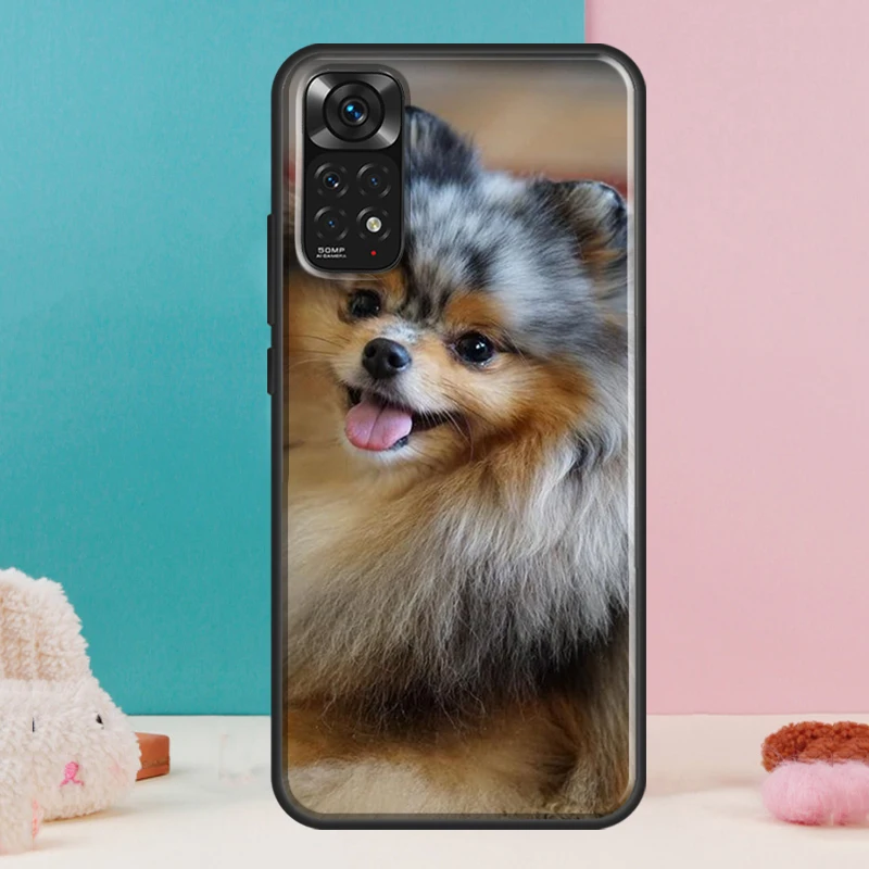 Pomeranian Dog Case For Xiaomi Redmi Note 12 11 10 9 8 Pro 9S 10S 11S 12S Redmi 12C 9A 9C 10A 10C Coque