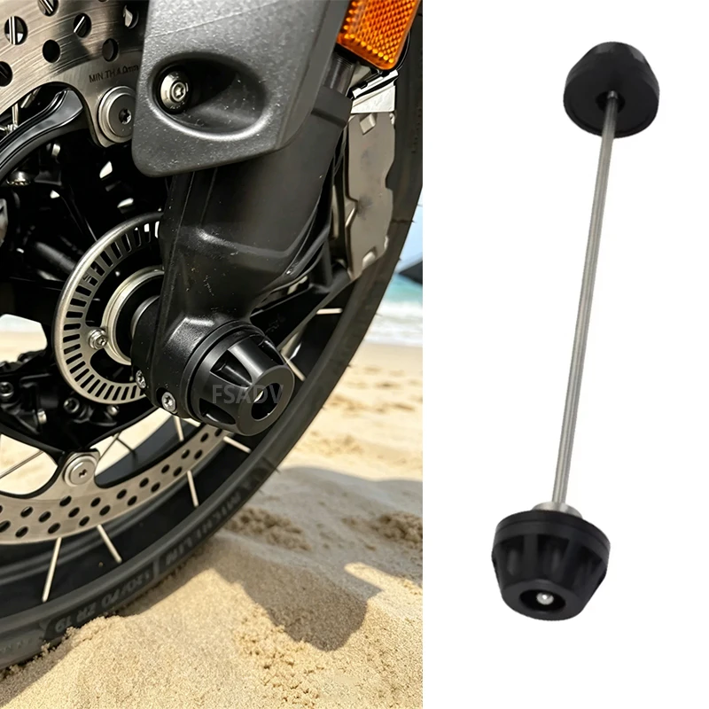 For BMW R1300GS R1300 GS R 1300 GS ADV 2023 2024 2025 Motorcycle Front Wheel Protector Axle Fork Crash Slider Accessories