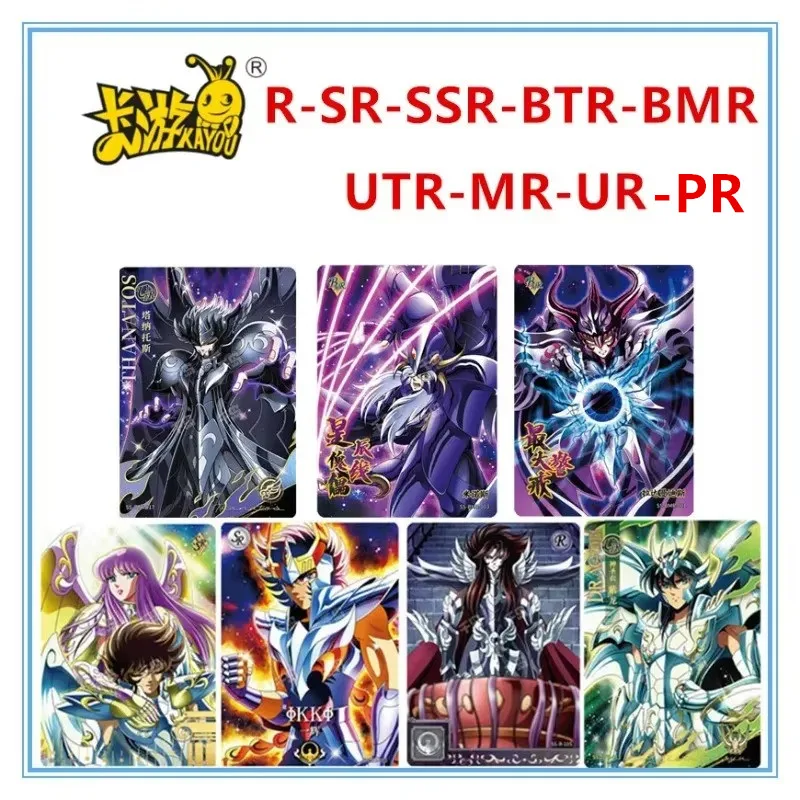 KAYOU Saint Seiya Series 3 Version R SR SSR BTR BMR UTR MR URA PR wakening Single Card Full Set Rare Anime Collection Card Toy