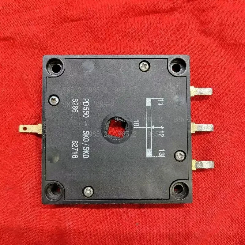PD550 S286-5K0/5K0 Industrial Potentiometer, 4-Wire Dual 5KΩ, 10M Cycle Rated Life