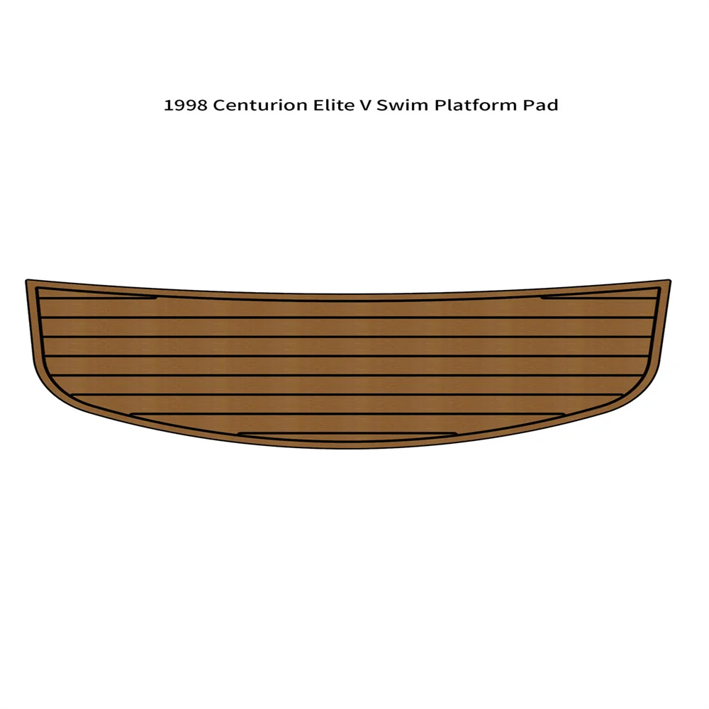 

1998 Centurion Elite V Swim Platform Step Pad Boat EVA Teak Floor Mat Flooring