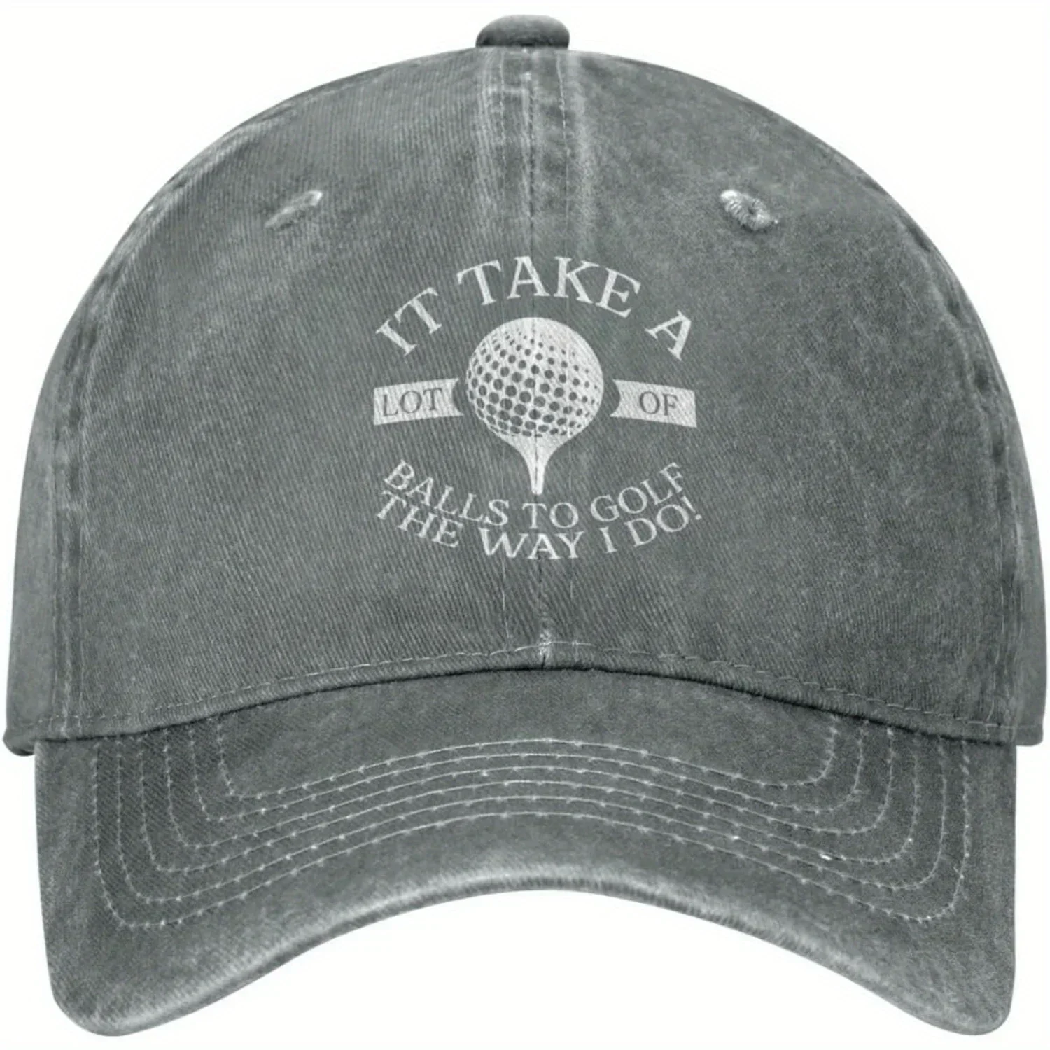 1pc Vintage Golf Dad Hat - Funny 