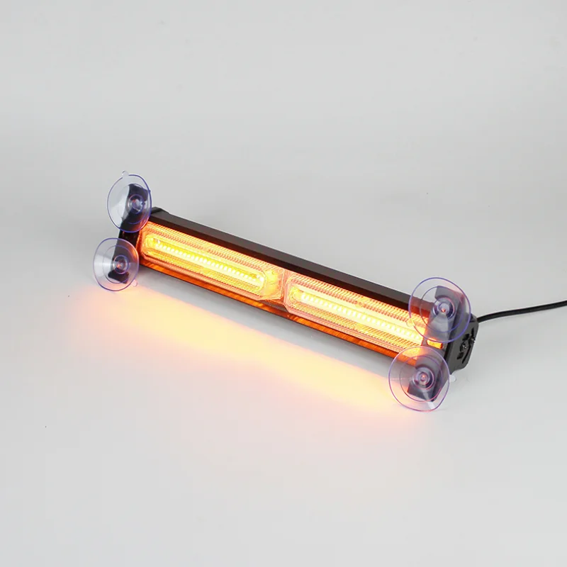 Multi-Color New Car COB Long Bar Signal Light Rod Engineering Net Warning Strobe Light IP67 waterproof support customization