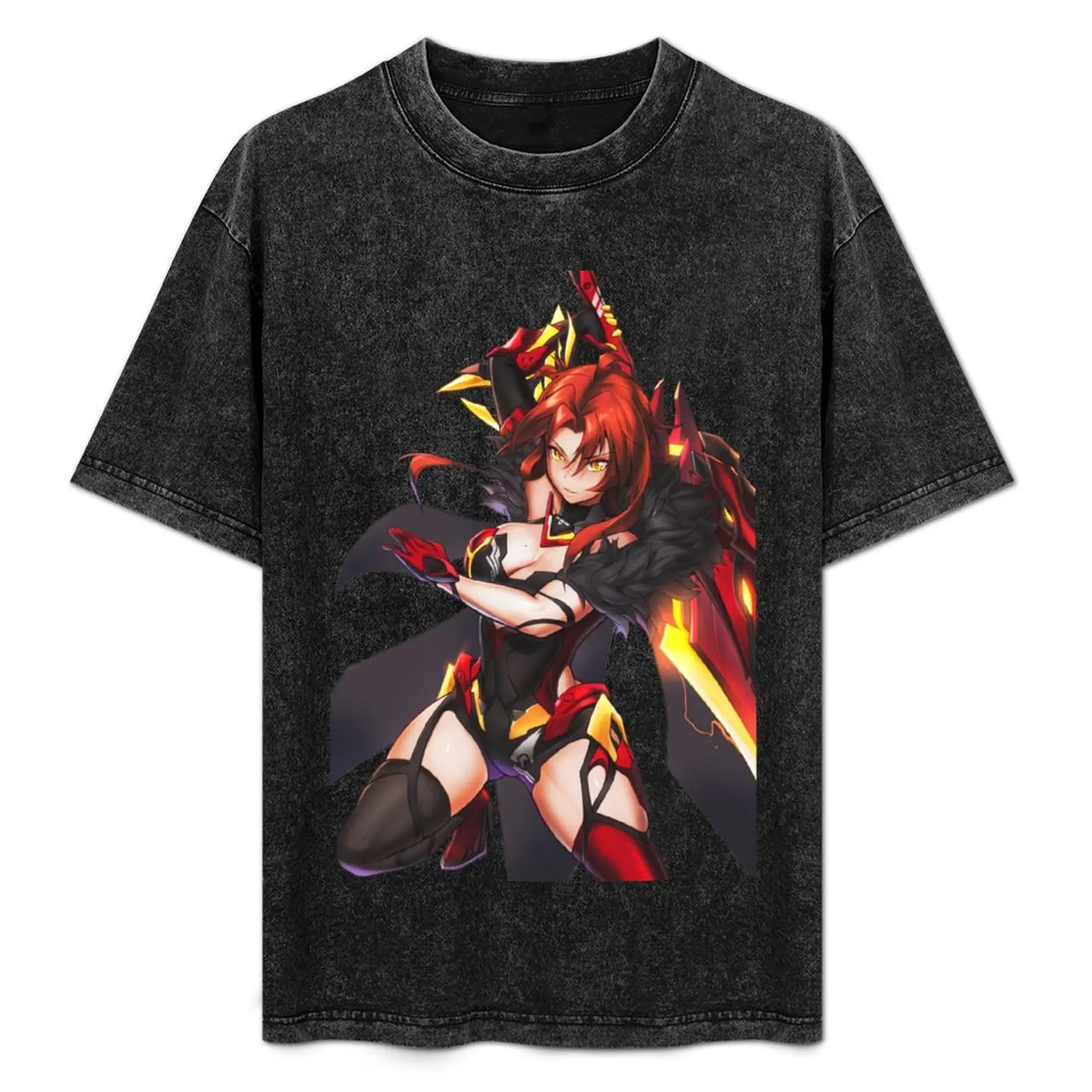 Himeko (Vermilion Knight) T-Shirt rapper graphic tees graphic t shirt vintage man t shirt fruit of the loom mens t shirts