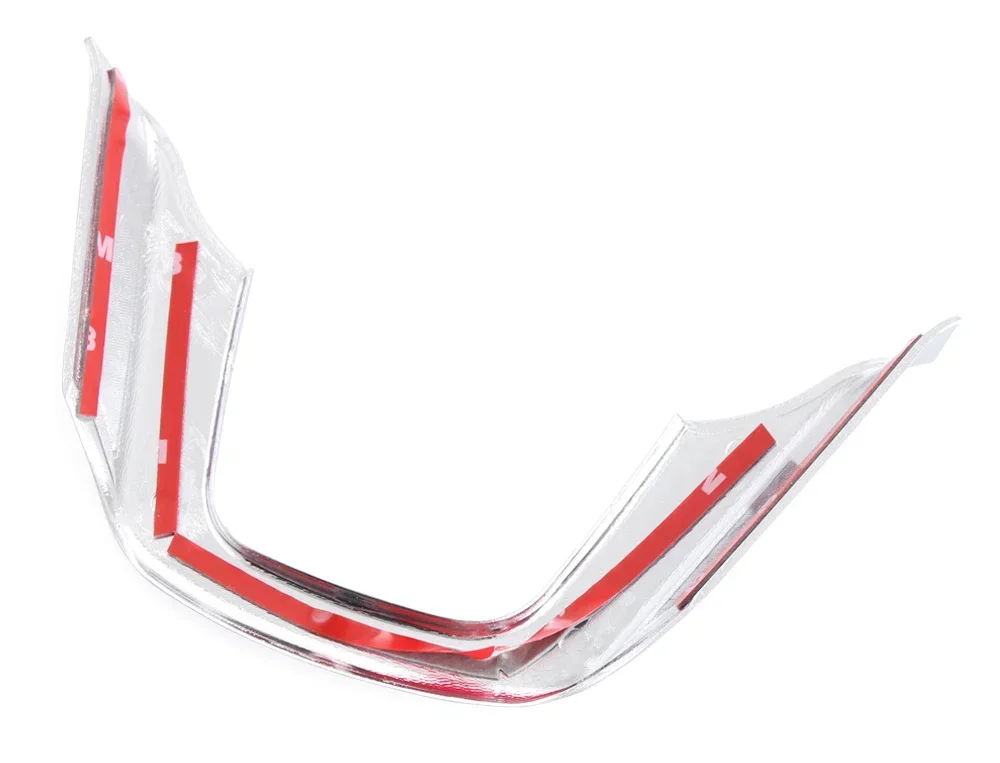 For KIA K2 RIO Sedan Hatchback 2011-2016 Auto Accessories ABS Chrome Steering Wheel Decorative Sticker Cover Trim Car Stying