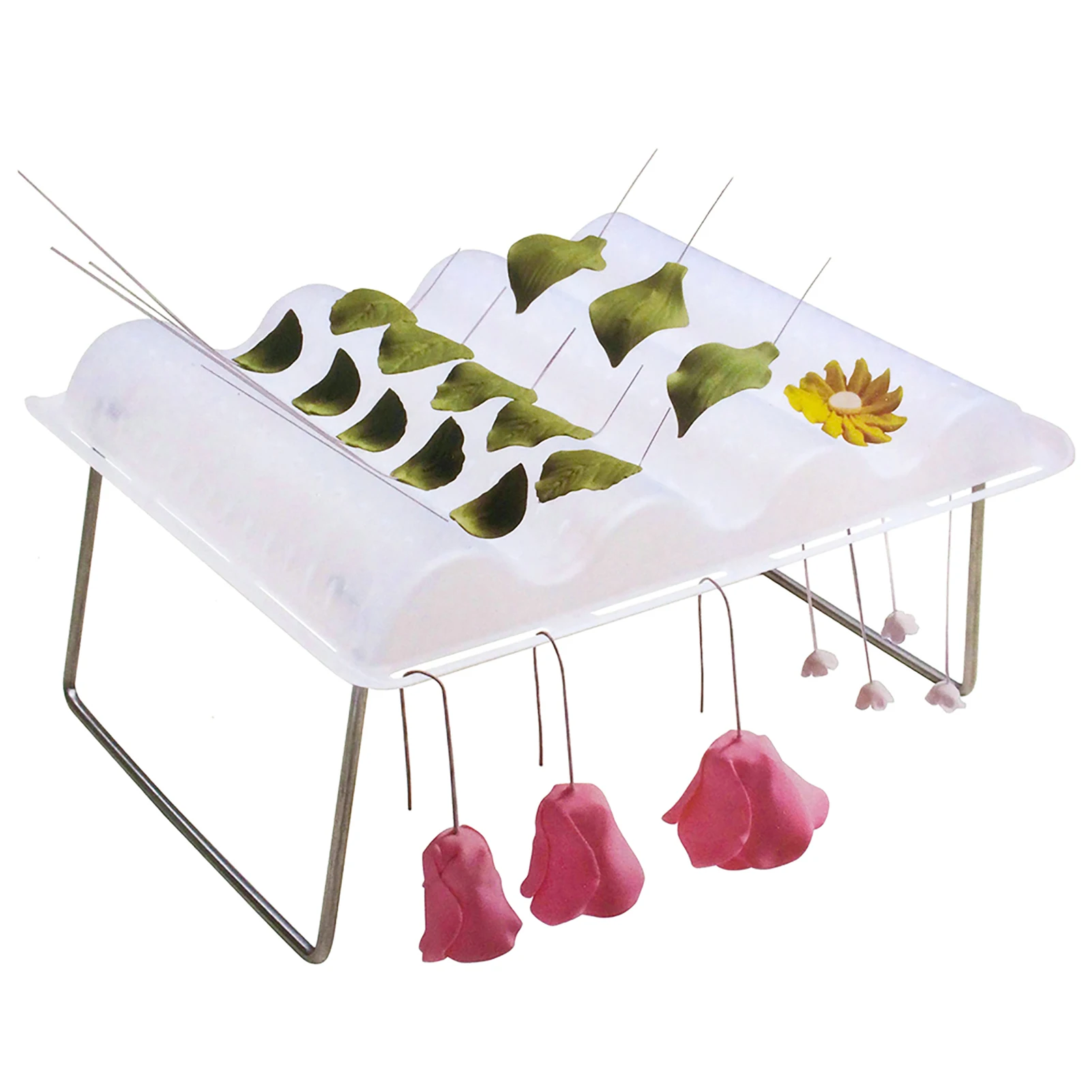 

Kitchen Portable Collapsible Baking Stand Sugarcraft Gum Paste Drying Rack Decorating Tool Cake FlowerFondant DIY