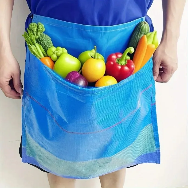 Fruit and Vegetable Picking Apron Agricultural Waist-type Vegetable Picking Bag and Fruit Picking Bag Kitchen Waterproof Apron