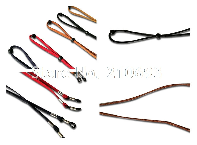 20pcs Colorful Suede Sport Glasses Cord Eyeglasses Sunglasses Anti Slip Chain Holder Free Shipping