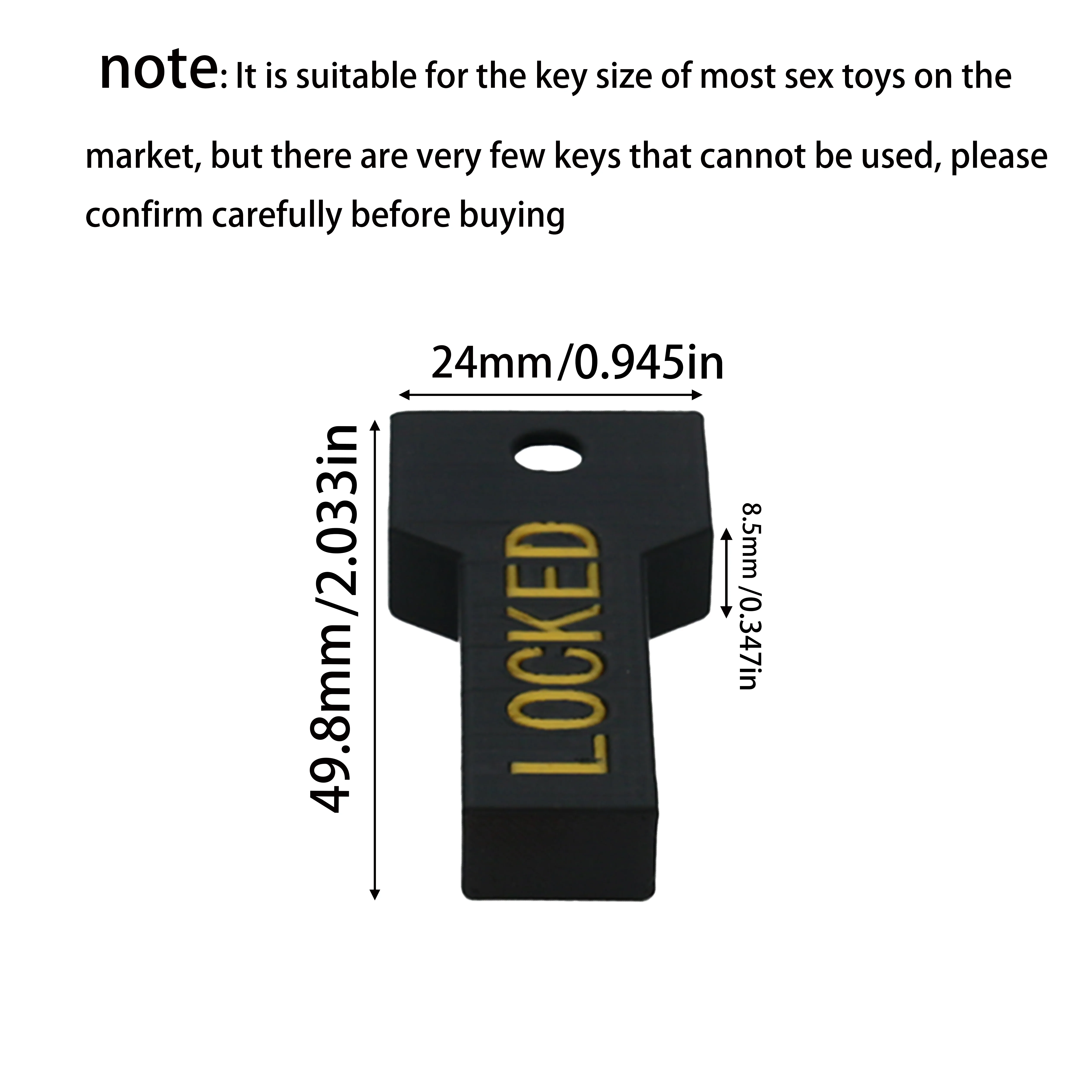 กล่องใส่กุญแจล็อคแบบมีสายรัด (ขนาดเล็ก) พร้อมแผ่นล็อคสี่ชิ้น