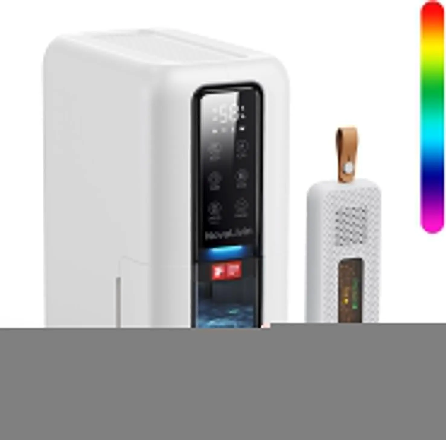 

Dehumidifier for Home, Dehumidifiers for Bathroom, Bedroom, Living room, Closet with 68 OZ Water Tank, Moisture Absorbers, Auto