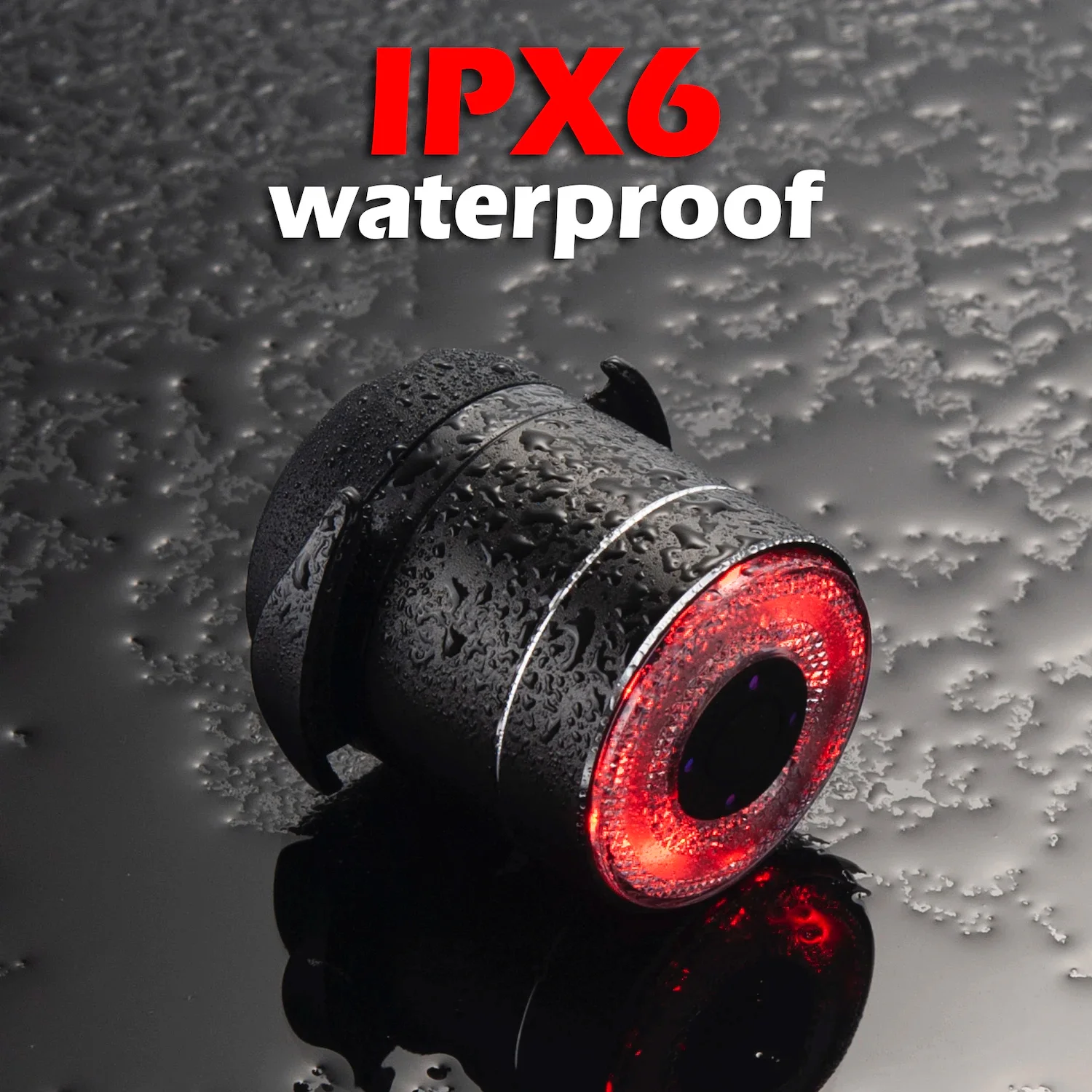 Bicycle Smart Auto Brake Sensing Light IPx6 Waterproof  Charging Cycling Taillight Bike Rear Light Accessories Q3