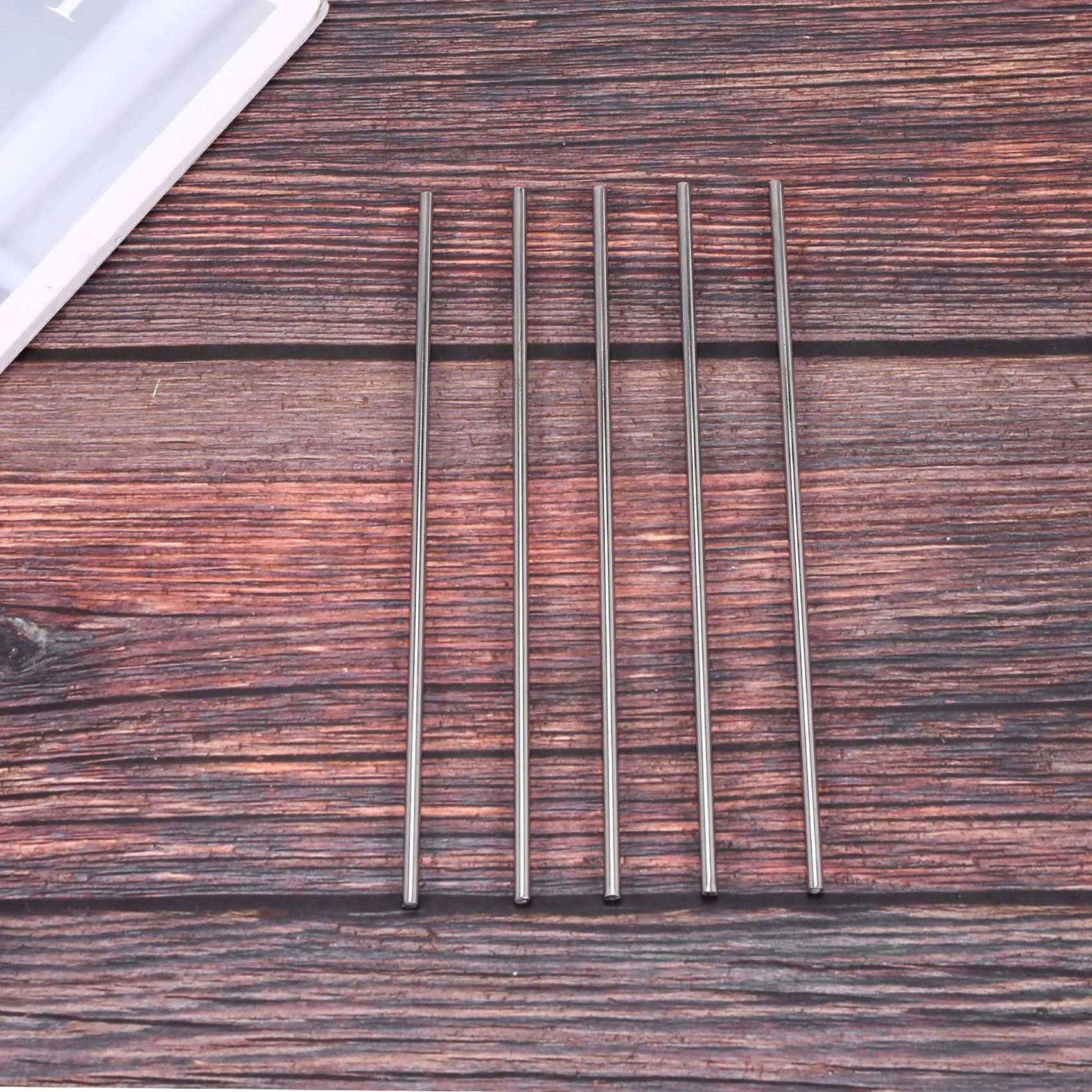 5 Pcs RC Airplane Stainless Steel Round Rods Axles Bars 3mm x 150mm