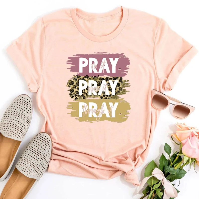 

Pray on Shirt Pray Shirts Christian Gifts Religious Tee Christian Shirt Bible Verse Clothes Inspirational Bless Tshirt