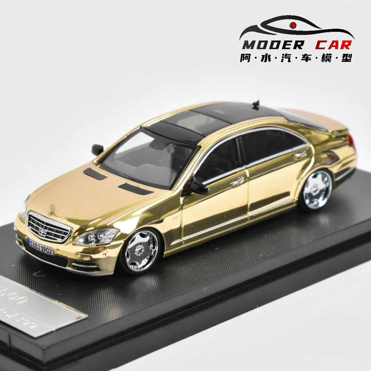 SW 1:64 S-Class S600L W221 Diecast Model Car