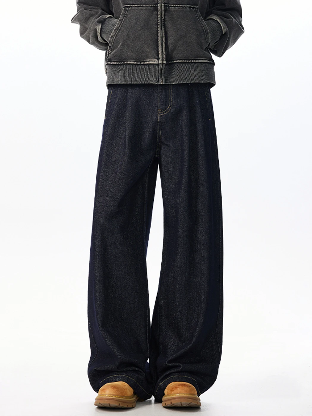 

Men's A-Line Casual Pants Autumn Comfortable Commuting Vintage Loose Fit Straight Leg Cotton Polyester Blend Breathable Skin-...