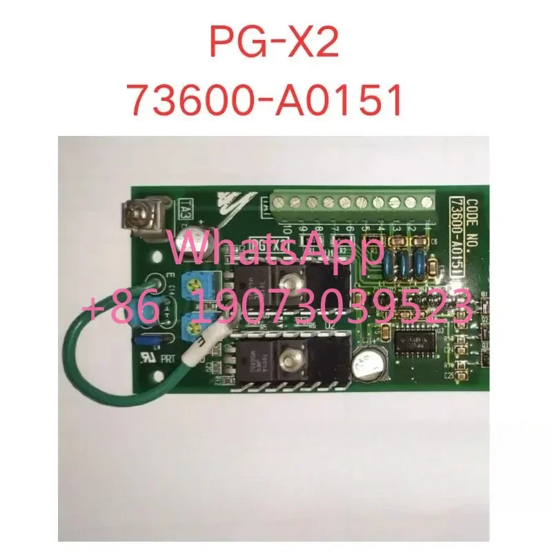 

Used PG-X2 Yaskawa PG Card for Elevator 73600-A0151