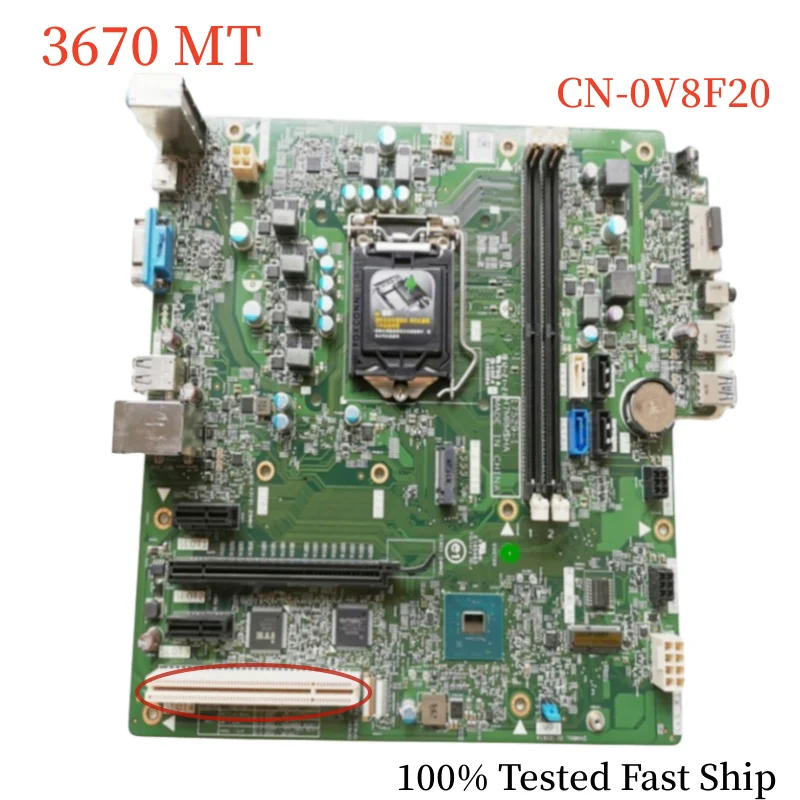 

CN-0V8F20 For DELL Vostro 3670 MT Motherboard 17529-1 0V8F20 V8F20 LGA1151 DDR4 Mainboard 100% Tested Fast Ship