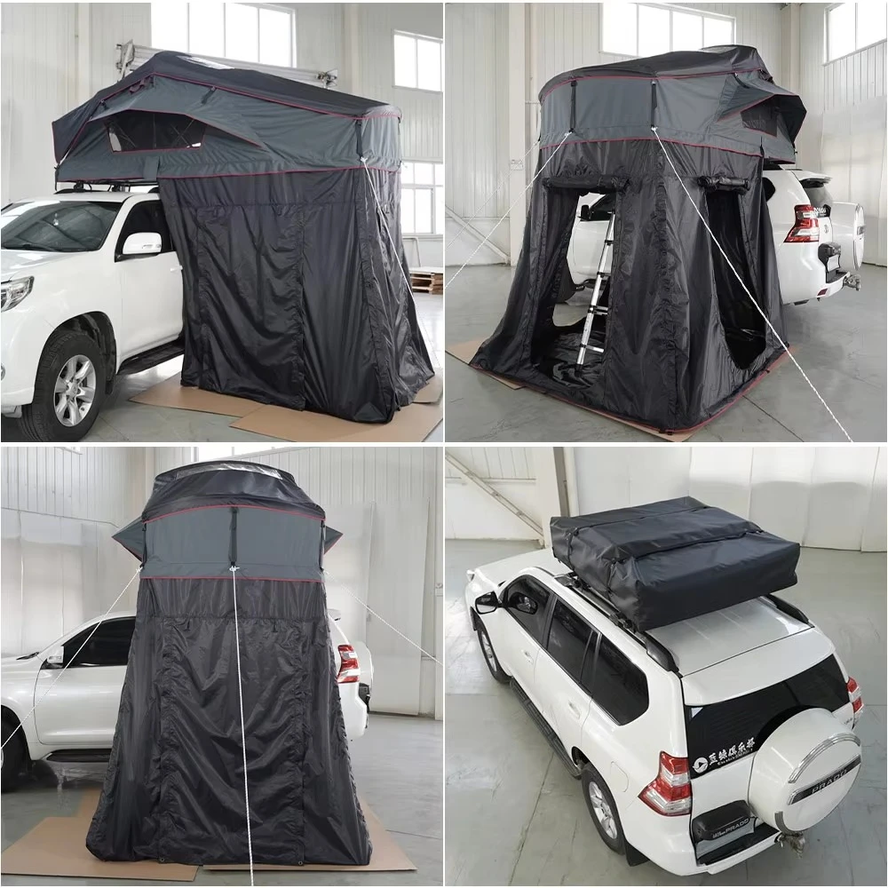New Upgrades Soft Shell Roof Top Tent With Annex 4x4 Vehicle-Mounted Tent Total Waterproof Sample Customization