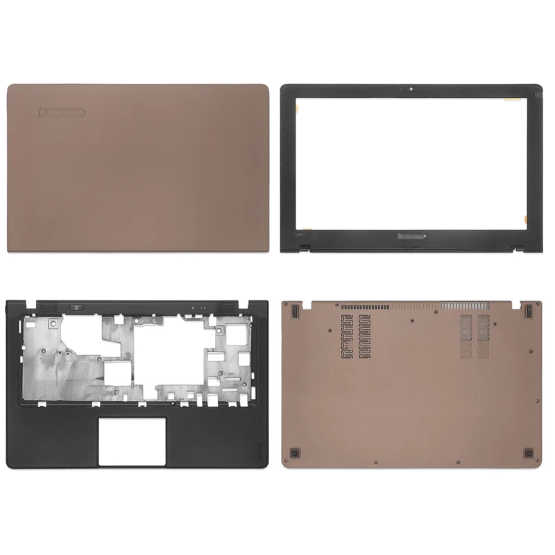 

NEW For Lenovo Ideapad U260 Laptop LCD Back Cover/Front Bezel/Palmrest Upper Case/Bottom Base Cover Brown