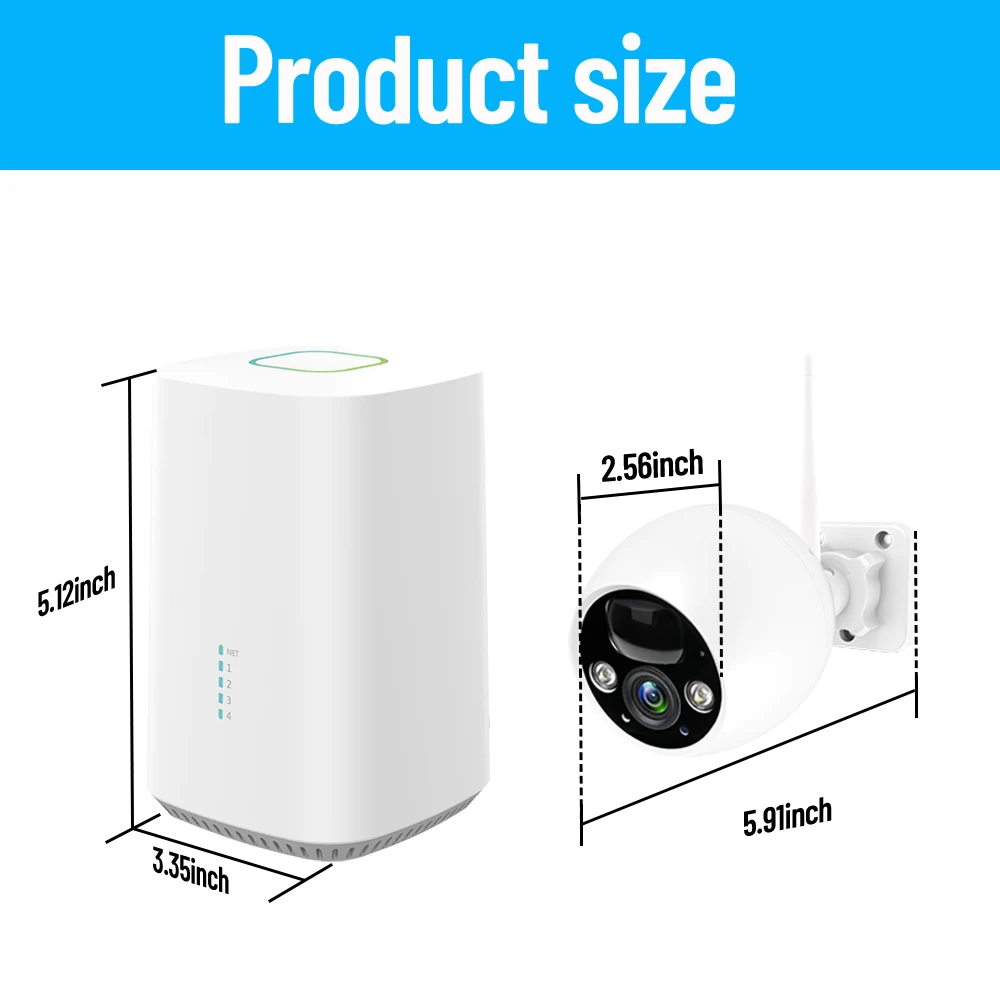 WESECUU WIFI AI PIR motion detection Wireless Rechargeable Battery cctv camera kit Two Way Audio WIFI Security Camera System