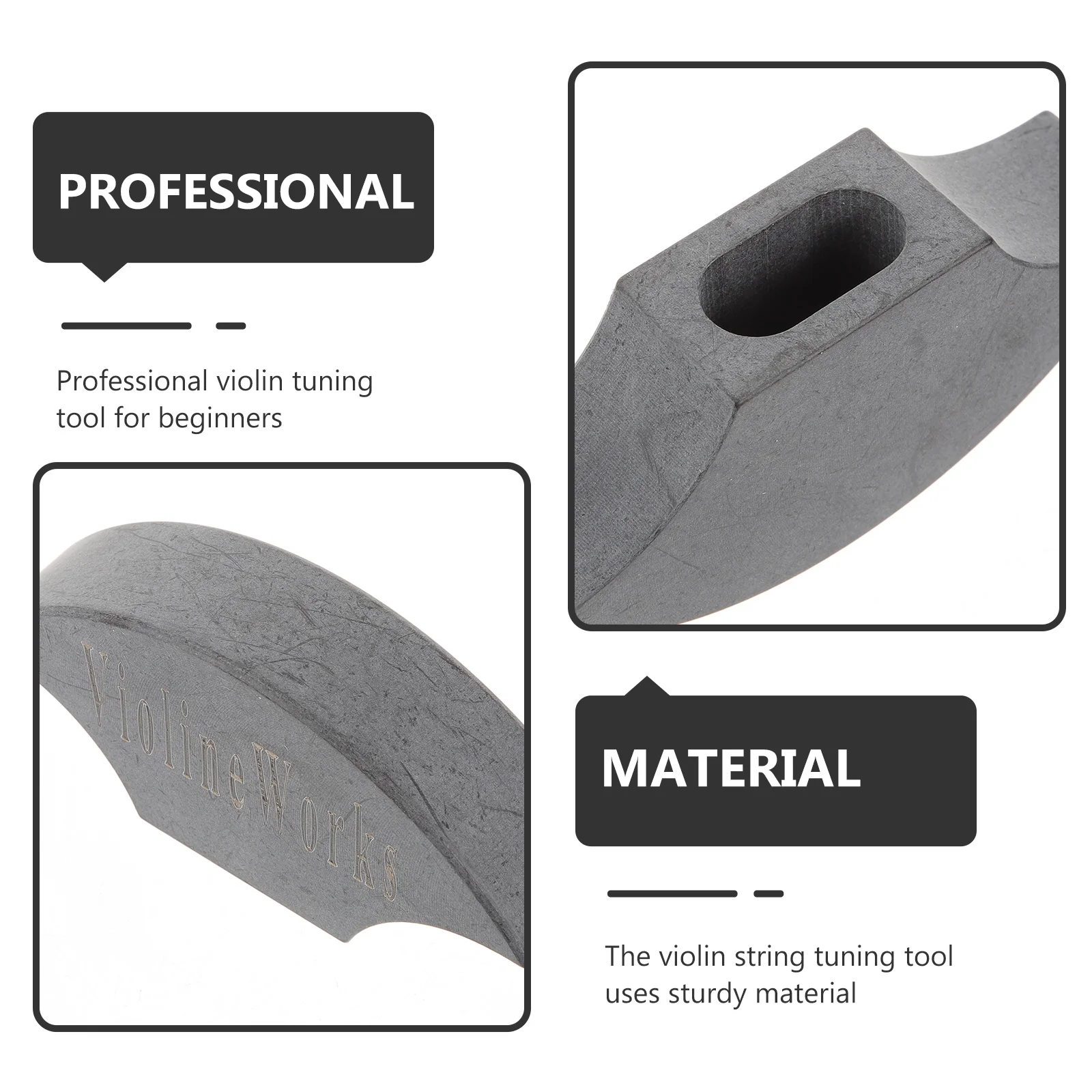 موالف سلسلة كمان قوي سهل الاستخدام، أيدي آمنة، ملحقات ضبط احترافية لعازفي الكمان، هدية للمبتدئين