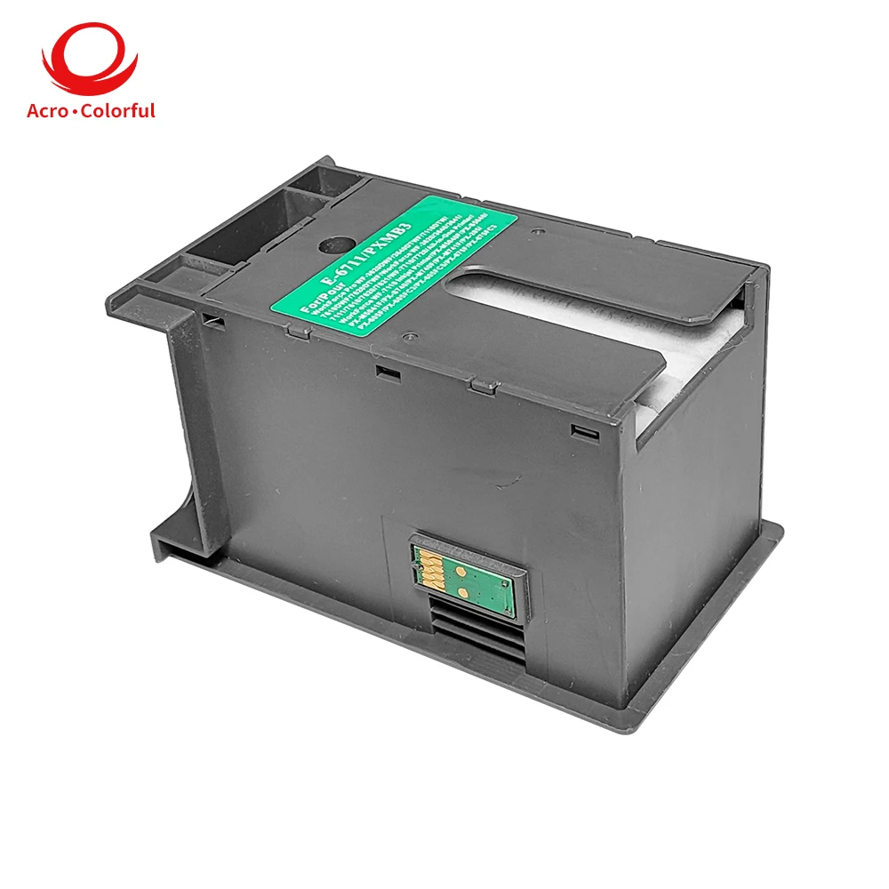 

Waste Ink Maintenance Box T6711 for EPSON WF 7610 7620 7720 7110 7210 7510 7615 7710 7715 3520 3530 3620 3640 Waste Cartridge