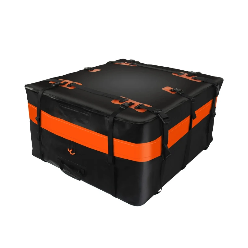 

400L Heavy Duty Touring Car Roof Luggage Rack Roof Loading Shelf Storage Bag Waterproof Car Roof Duffle Bag with Safety Lock