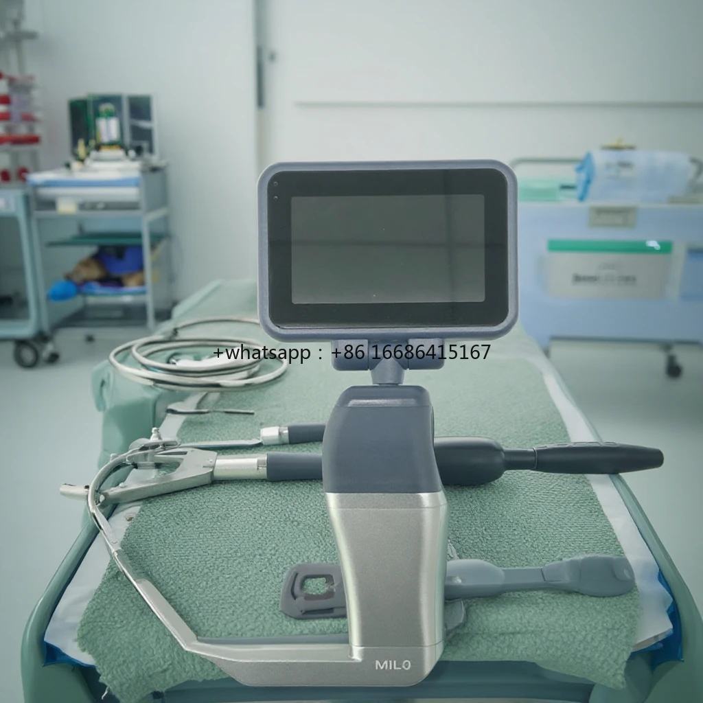 

2026 Portable ENT Instrument Handheld Laryngoscope Video with Rechargeable Intubation Video Laryngoscope